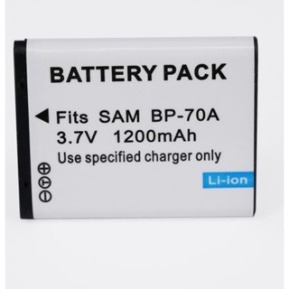 แบตกล้อง SAMSUNG BP70A  850mAh For SL50 ES65 ES75 PL80 PL200 SL605 AQ100