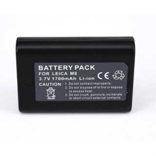 แบตกล้อง BAT LCICA ELICA M8 1700mAh: สำหรับLEICA M8, M9, M8.2, M9-P, ME, BM8, M9-M