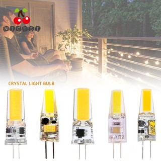 Nicesi หลอดไฟสปอตไลท์ G4 G9LED DC12V 220V G4 หรี่แสงได้ แบบเปลี่ยน