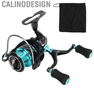 Calinodesign Fishing Reels 6KG Braking Force 5+1BB Lightweight Compact Shallow Cup Diagonal Mouth Spinning for Saltwater Freshwater