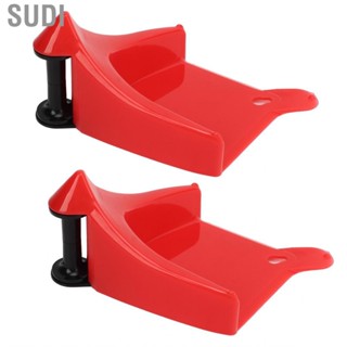 Sudi 2Pcs Car Wheel Chock Detailing Washing Tool Tire Inserts Portable Practical Winder Stopper Block