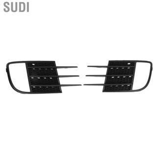 Sudi 5K0853665C 1Pair Strong Protection Front Left Fog Light Grille Cover Snap on Mounting Grill for Mk6 GTD