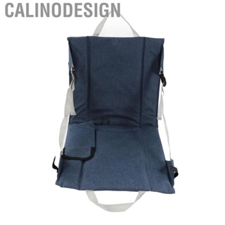 Calinodesign Folding Heated Cushion 3 Levels Temp Warm Portable Heating Seat Pad with Backrest for Camping Fishing Chair