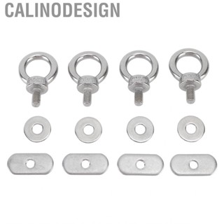 Calinodesign Track Mount Tie Down Eyelet  Quick Release 304 Stainless Steel Rustproof Eyelets for Ship