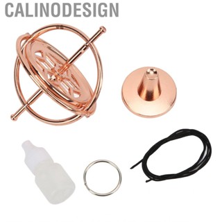 Calinodesign Balanced Gyroscope Mini Spinning Top Toy with Rope for Gift Decoration