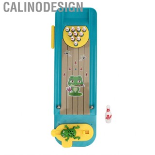 Calinodesign Cartoon Bowling Desk Game Toy Marble Toys Parent-child Interactive Catapult Ball for Kids Gifts