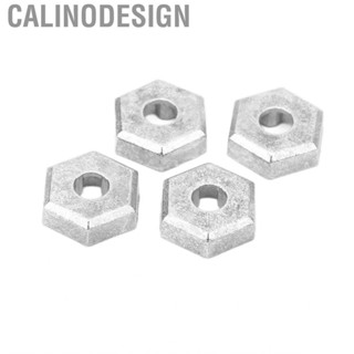 Calinodesign Zinc Alloy RC Hex Coupler Easy To Disassemble Silver Stable 1/16 Flexibly for Car