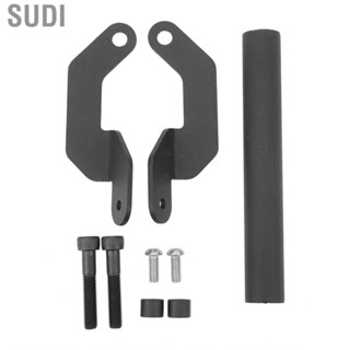 Sudi Motorcycle Phone Mount Lightweight CNC Processing Strong Stability Aluminium Alloy  Bracket Black for GSX‑R1000R