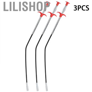 Lilishop 3pcs Kitchen Sewer Dredging Device Sink Cleaning Brush Hair  Tools)