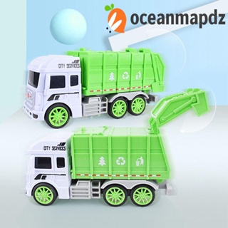 Oceanmapdz ถังขยะของเล่น ขนาดเล็ก เพื่อการเรียนรู้ สําหรับครอบครัว แม่ และลูก 4 กระป๋อง