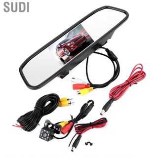 Sudi Car HD Rearview Mirror  4.3in 8LED  Night Vision Reversing