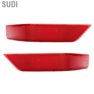 Sudi Auto Rear Bumper Reflector  Red Warning PMMA ABS Simple To Install for Rogue S SL SV