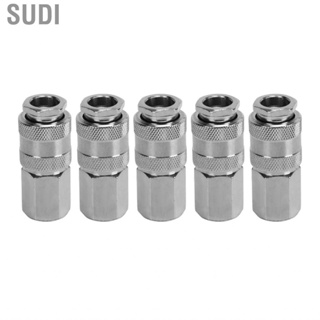 Sudi Air Hose Quick Coupler 1/4 Inch NPT Heat Resistant  Leakage Durable Tool High Hardness Easy Use for Car