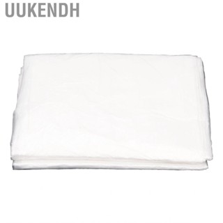 Uukendh 10Pcs Disposable Tablecloth 1.8m  Transparent ABS Table Cloth for Wedding Party m