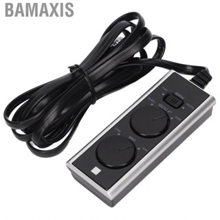 Bamaxis Subwoofer Handle Wire Controller  Car Audio Cable Easy To Use Support Phase Selection ABS Housing for Automobile