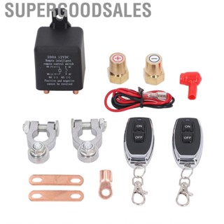 Supergoodsales 12V DC Car  Disconnect Switch Isolator Kill Power Cut Off