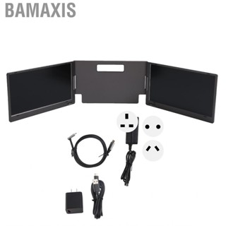 Bamaxis Triple 14&amp;quot; FHD 1080P IPS Portable  360 Degrees Rotating Screen For