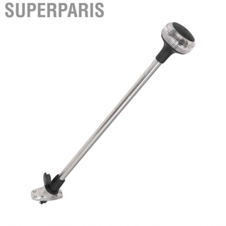 Superparis 24in Telescoping Stern Light Screw Installation 360° All Round IP65  DC12V 24V 3W Anchor for Marine Equipments