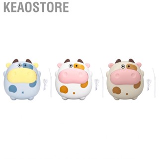 Keaostore Electric Mini  2 Levels USB Rechargeable Fast Heating Cartoon Cow US