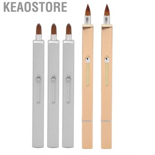 Keaostore Double Ended Retractable Lip Brush Brushes For Stick  Lipstick