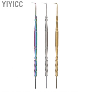 Yiyicc 3 PCS Lash Lift Perm Tools Multi Color Gold Silver Comb Perming