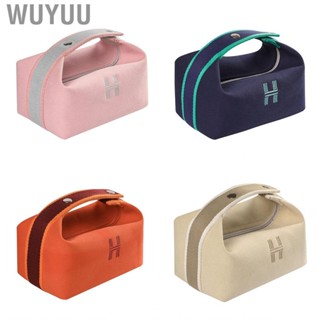 Wuyuu Makeup Bag  Portable Wearable Soft  Canvas for Outdoor