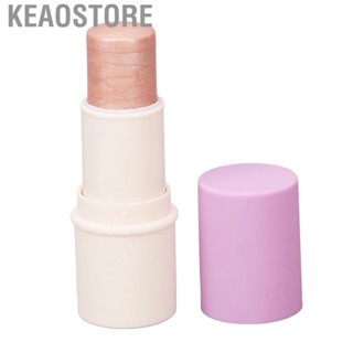 Keaostore Highlighter Stick  Portable Metallic Shaping Face Contour Multifunctional for Make Up