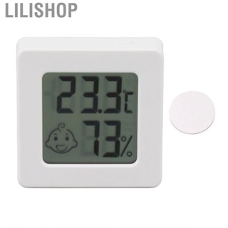 Lilishop Hygrometer   Mini High Accuracy Easy To Use Digital Display Lightweight for Office