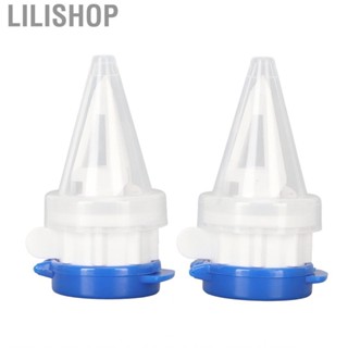 Lilishop 2pcs Bottle Pourer  Drinks Diverter With Lid Ergonomic Box Drink Splitter