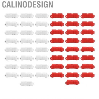 Calinodesign RC Road Barrier Easy Assembly Plastic Red and White  Construction Drift Field Fence for 1/18  Car