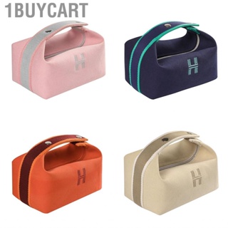 1buycart Cosmetic Bag  Soft Portable Large  Canvas  Durable for Daily