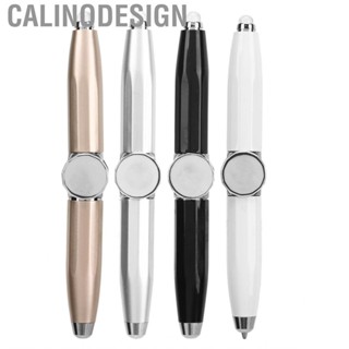 Calinodesign Spinning Pen  Practical Releasing Stress Fidget with  Light for Lighting Writing