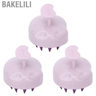 Bakelili Brush  Hair Scrubber ABS Silicone 3Pcs for Home