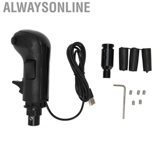 Alwaysonline PC Racing Shifter High Sensitivity USB Simulator Professional for G25 G920 G923