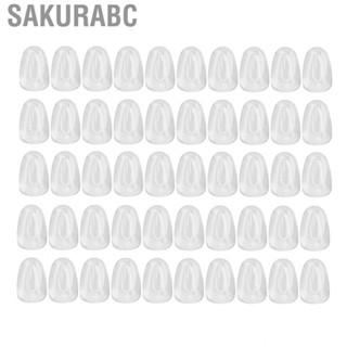 Sakurabc Clear Glass Nail Art Display Color Board Tips Professional for Beauty Beginner