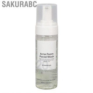 Sakurabc Face Wash  Fragrance Free Foaming   150ml Creamy Texture for Pimples