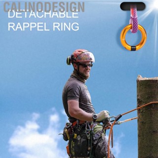 Calinodesign Rock Climbing O Ring  Detachable 12mm Opening Rappel for Arborist Rescue