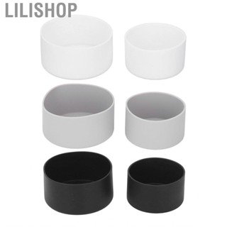 Lilishop Silicone Bumper Boot  Non Fall Off 2Pcs Soft Reusable Odorless Thermal Cup Bottom Cover Perfect Fit for Home