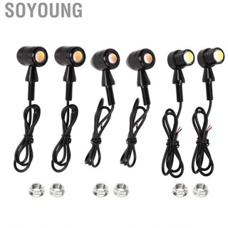 Soyoung Blinkers Turn Signal Indicators Universal for Scooter Sports Motorcycle