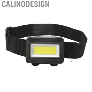 Calinodesign Headlamp ABS 45 Degree Rotatable Lightweight Black  Powered Head Mounted Flashlight Life Grade  For Camping