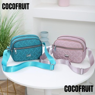 Cocofruit กระเป๋าสะพายข้าง น้ําหนักเบา สีพื้น