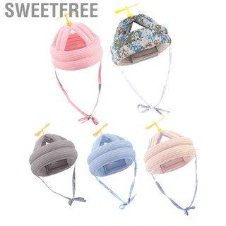 Sweetfree Baby Safety   Toddler Head Protection Hat Breathable Adjustable for Crawling