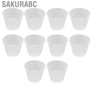 Sakurabc 10pcs Replacement Earbud Silicone Cone Shaped Tips Set For Hearing Amp US