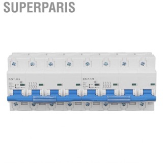 Superparis Interlock Circuit Breaker  AC400V Leakage Protection Dual Power Transfer Switch for Skyscraper