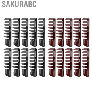 Sakurabc Hair Comb  Rounded Edge 10 Pcs Styling PS Material for Room