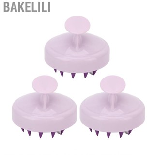 Bakelili 3Pcs Hair Scalp Brush   Silicone  For