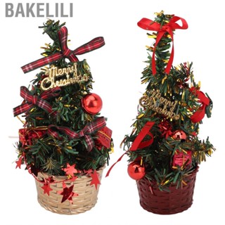 Bakelili Tabletop Christmas Tree Cute Crafted With Stable Base  Mini Artificial