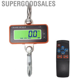 Supergoodsales Digital Crane Scale 1500kg 3000lb Electronic HeavyDuty Hanging With