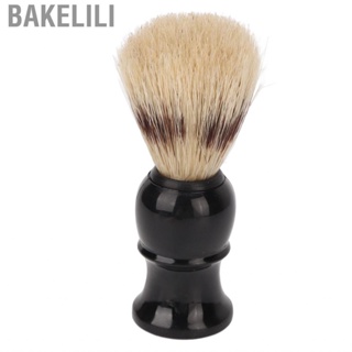 Bakelili Shave Brush Synthetic Bristles  Ergonomic Handle For Home