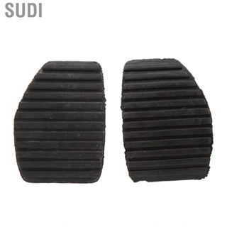 Sudi Brake Pedal Pads Rubber Cover Black Foot Covers 1pair 213026 for Car